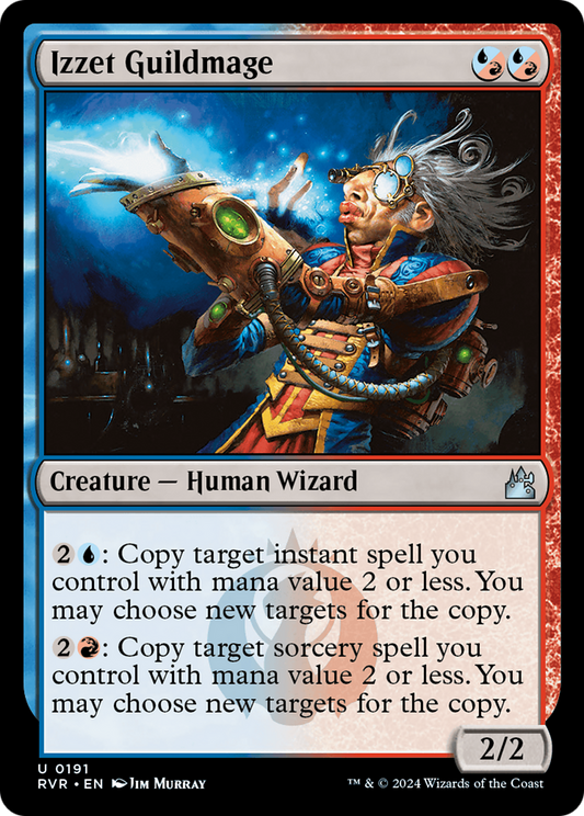 Izzet Guildmage [Ravnica Remastered] [Foil]