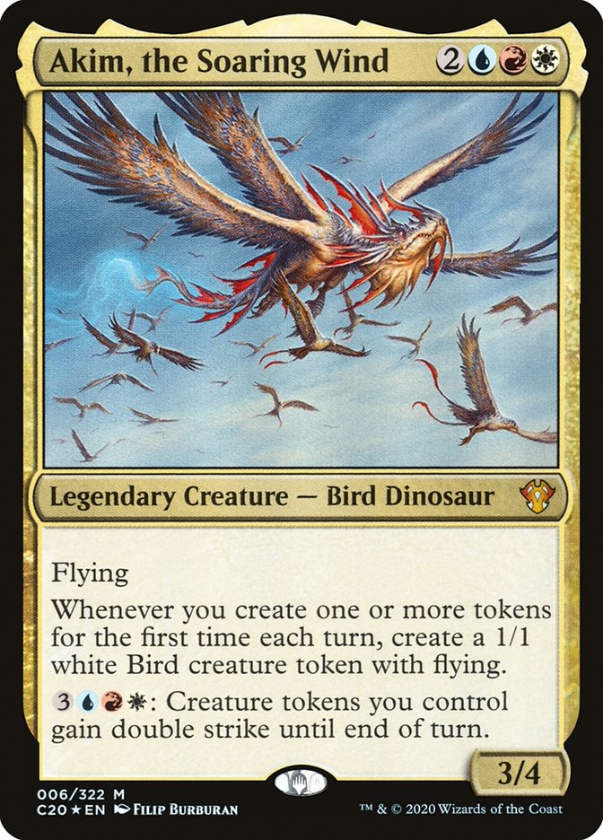 Akim, the Soaring Wind [Commander 2020] [Foil]