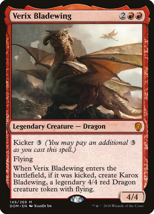 Verix Bladewing [Dominaria] [Foil]