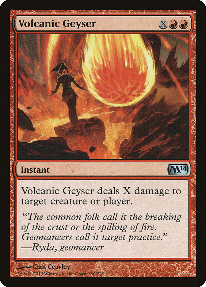 Volcanic Geyser [Core Set 2014] [Foil]