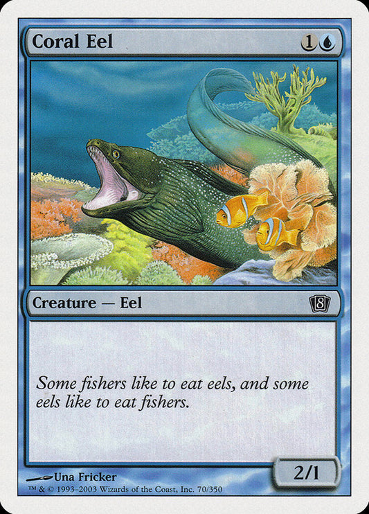 Coral Eel [Eighth Edition] [Foil]
