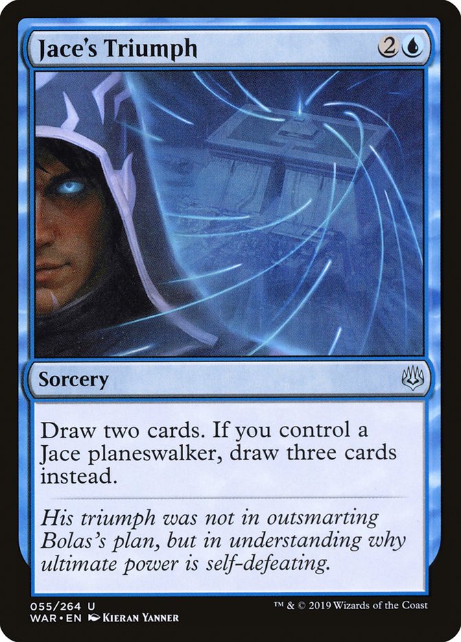 Jace's Triumph [War of the Spark] [Foil]