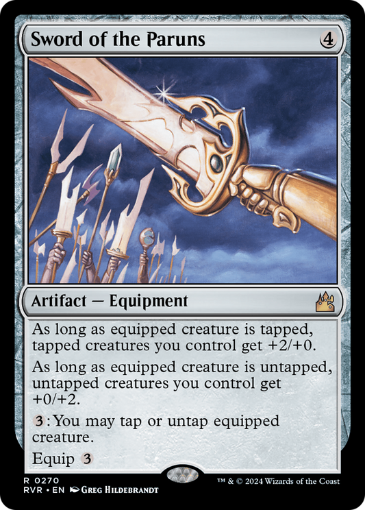 Sword of the Paruns [Ravnica Remastered] [Foil]