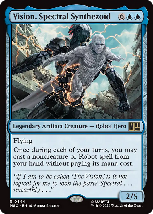 Vision, Spectral Synthezoid [Marvel Super Heroes Commander]