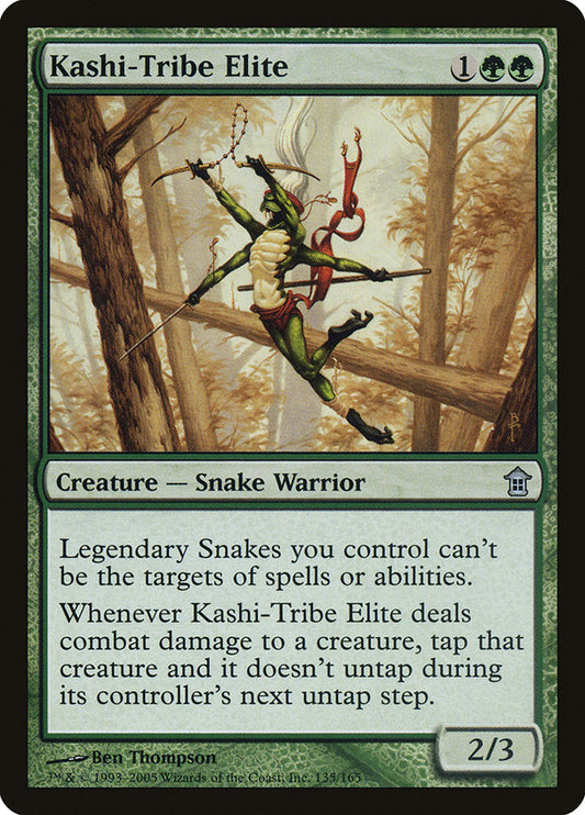Kashi-Tribe Elite [Saviors of Kamigawa] [Foil]