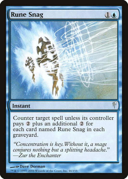 Rune Snag [Coldsnap] [Foil]