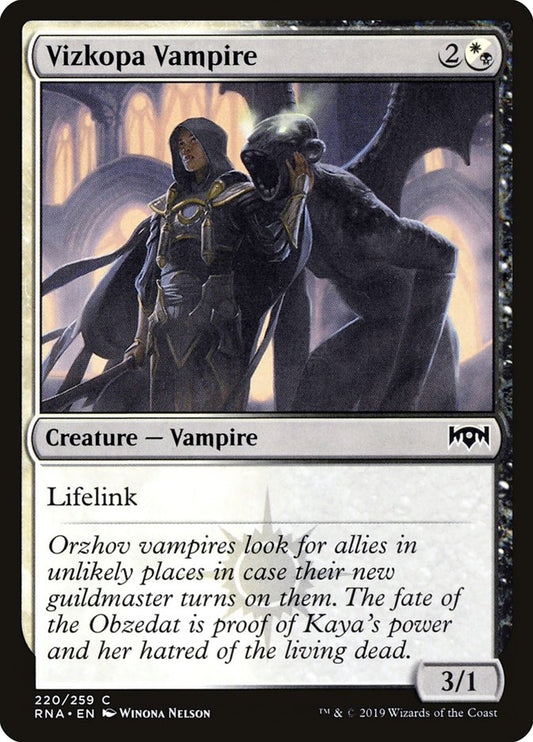 Vizkopa Vampire [Ravnica Allegiance] [Foil]