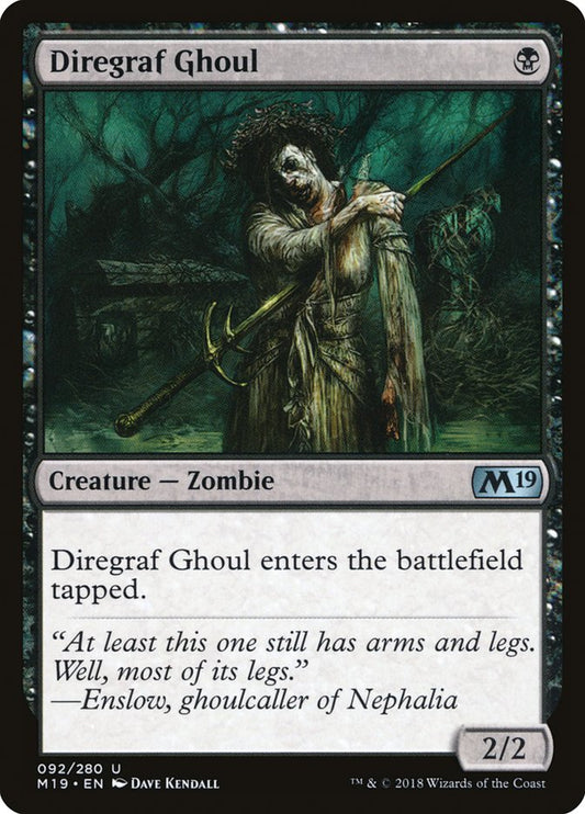 Diregraf Ghoul [Core Set 2019] [Foil]