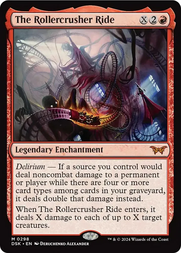 The Rollercrusher Ride (0298) [Duskmourn: House of Horror] [Foil]