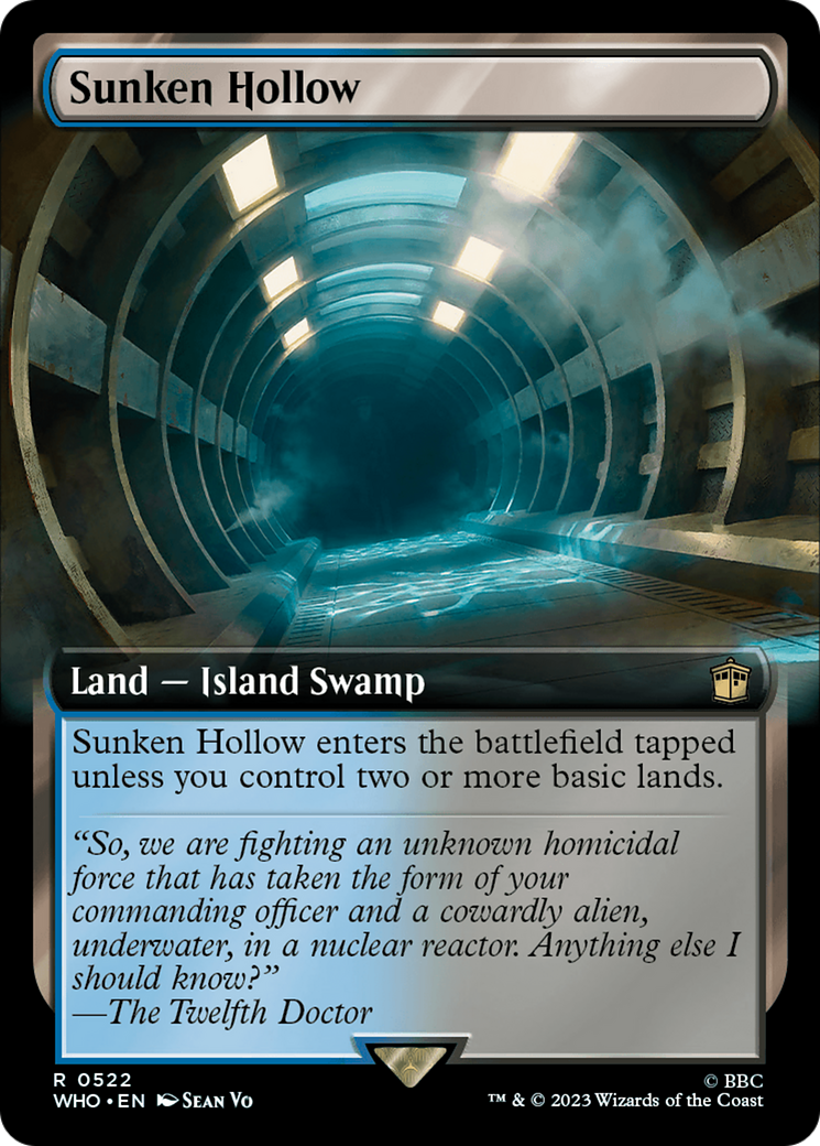 Sunken Hollow (Extended Art) [Doctor Who] [Foil]