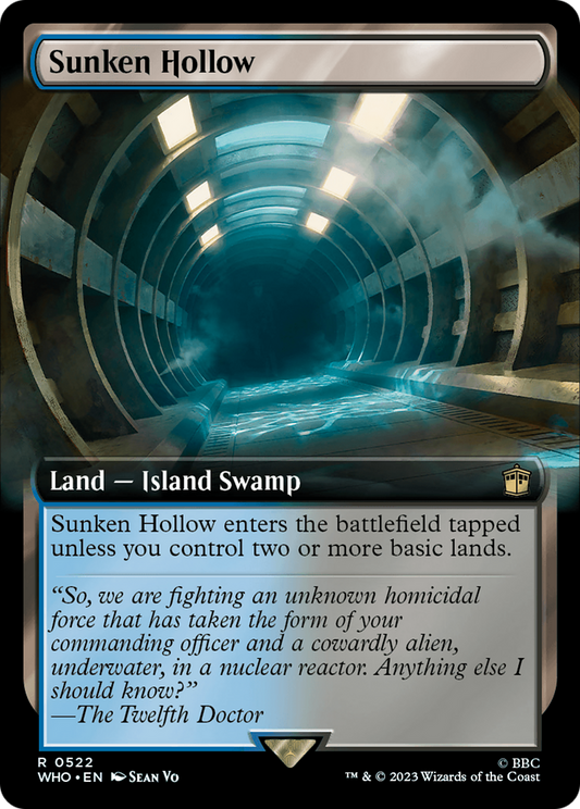 Sunken Hollow (Extended Art) [Doctor Who] [Foil]
