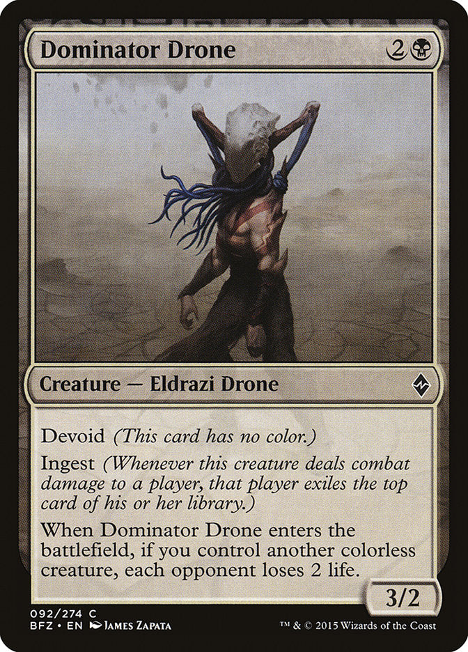 Dominator Drone [Battle for Zendikar] [Foil]