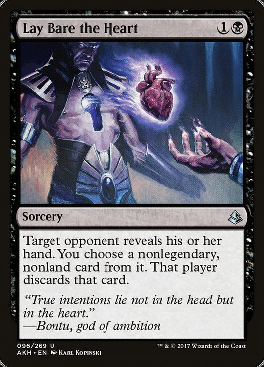 Lay Bare the Heart [Amonkhet] [Foil]