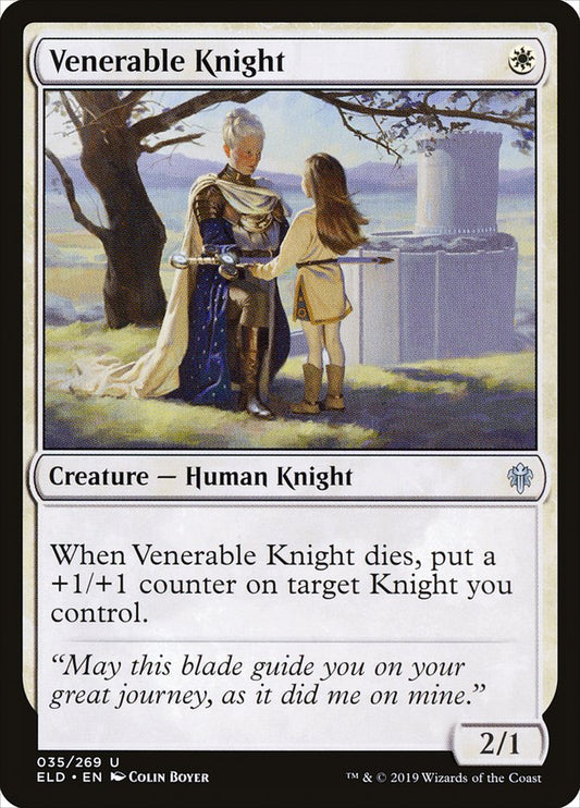 Venerable Knight [Throne of Eldraine] [Foil]