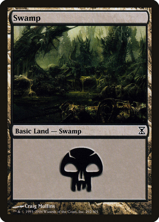 Swamp (292) [Time Spiral] [Foil]