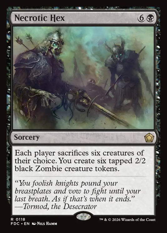 Necrotic Hex [Foundations Commander]