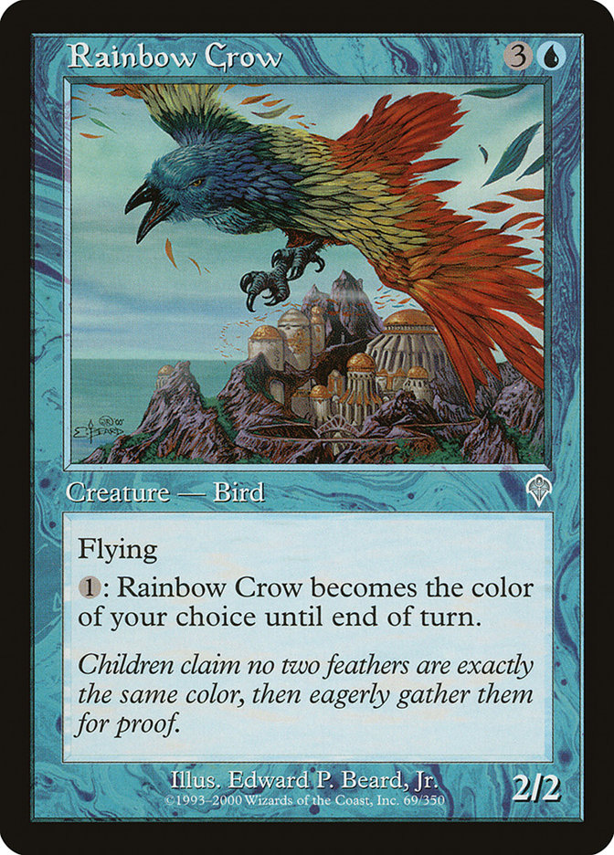 Rainbow Crow [Invasion] [Foil]