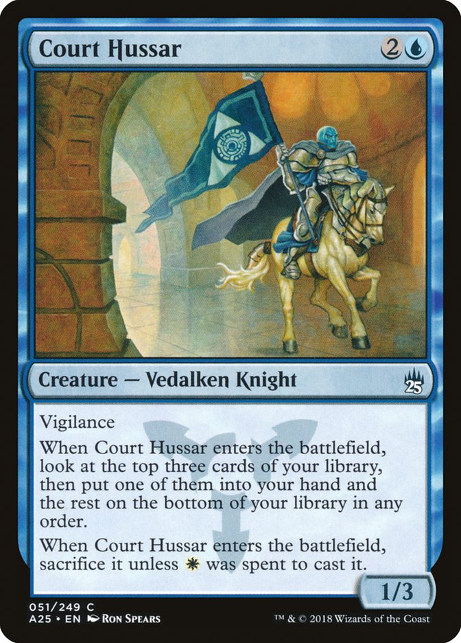 Court Hussar [Masters 25] [Foil]
