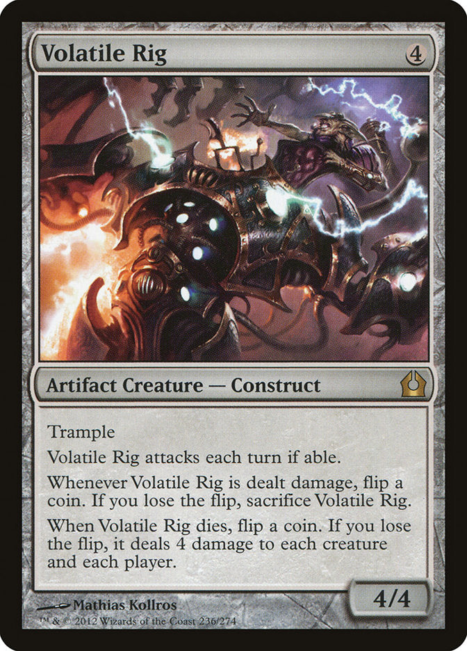 Volatile Rig [Return to Ravnica] [Foil]