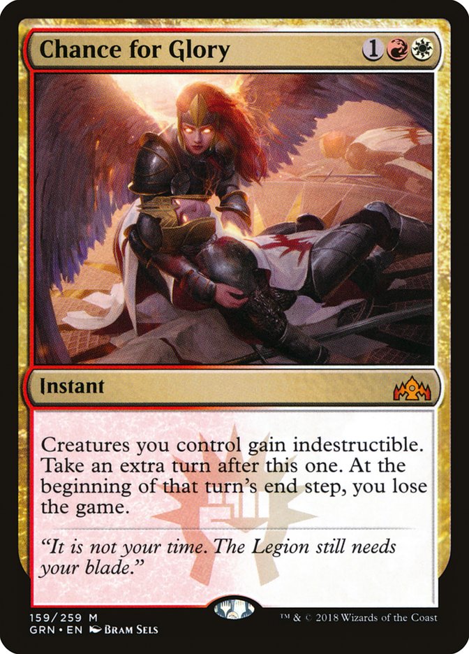 Chance for Glory [Guilds of Ravnica] [Foil]