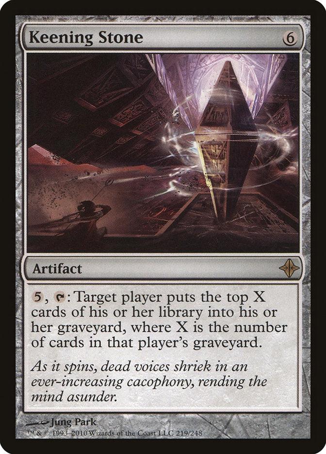 Keening Stone [Rise of the Eldrazi] [Foil]