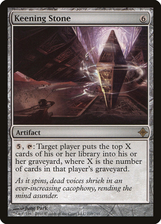 Keening Stone [Rise of the Eldrazi] [Foil]