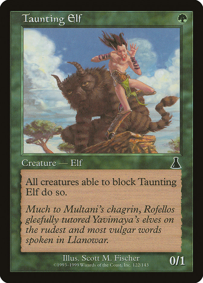 Taunting Elf [Urza's Destiny] [Foil]