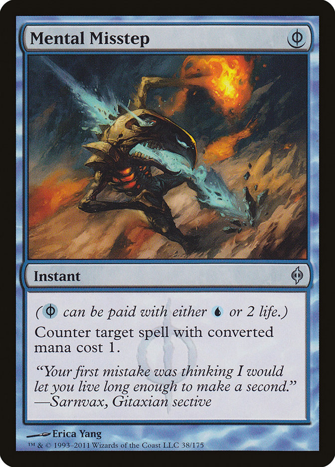 Mental Misstep [New Phyrexia] [Foil]