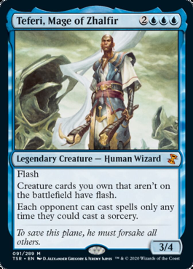 Teferi, Mage of Zhalfir [Time Spiral Remastered] [Foil]