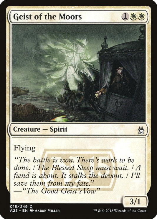 Geist of the Moors [Masters 25] [Foil]