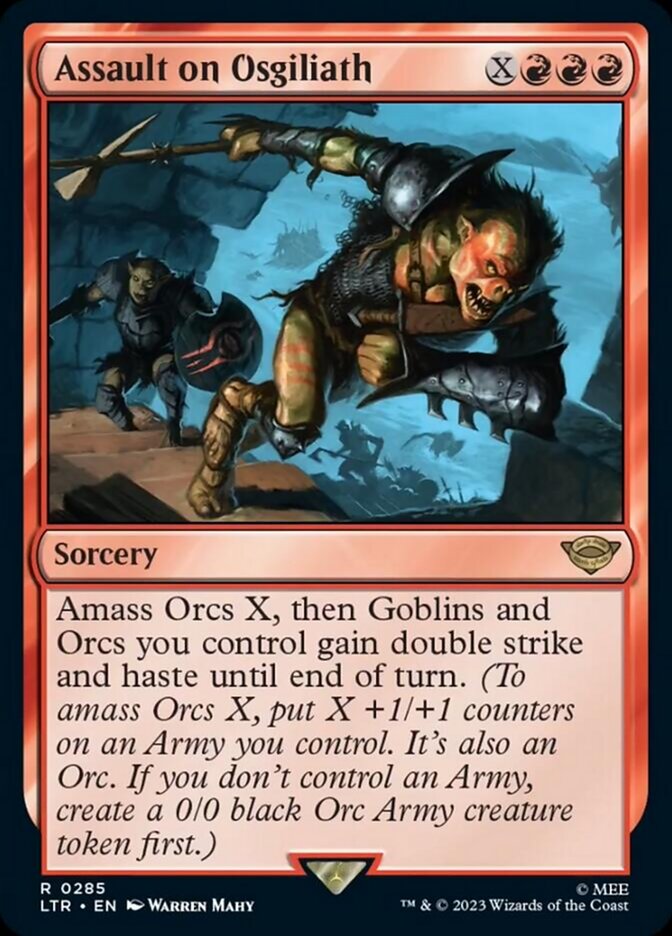 Assault on Osgiliath [The Lord of the Rings: Tales of Middle-Earth] [Foil]