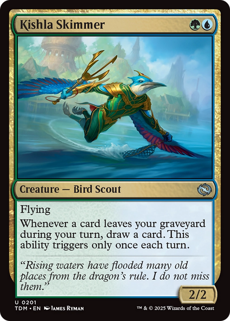 Kishla Skimmer [Tarkir: Dragonstorm] [Foil]