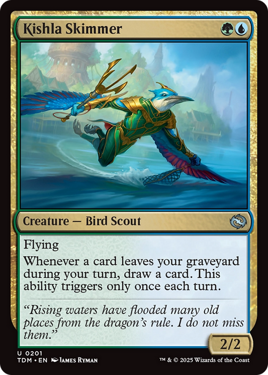 Kishla Skimmer [Tarkir: Dragonstorm] [Foil]