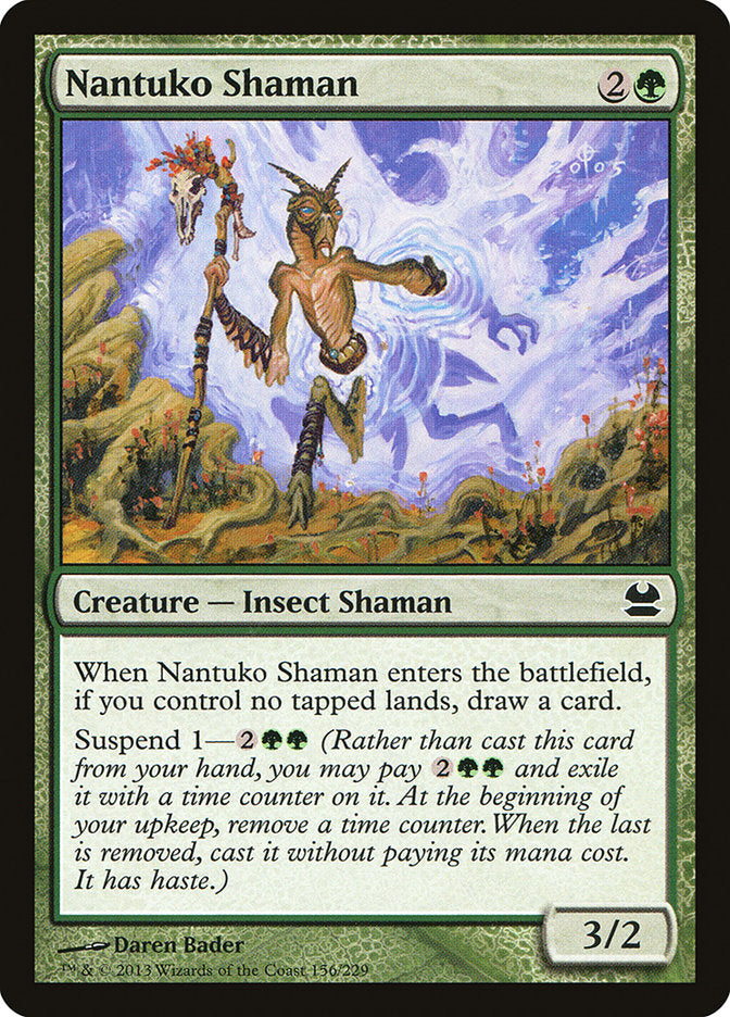 Nantuko Shaman [Modern Masters] [Foil]