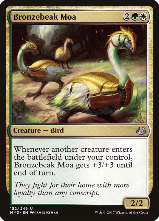 Bronzebeak Moa [Modern Masters 2017] [Foil]