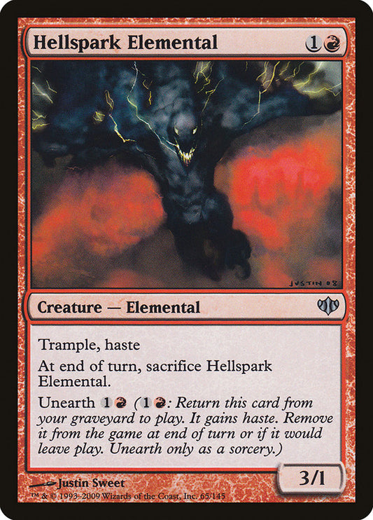 Hellspark Elemental [Conflux] [Foil]