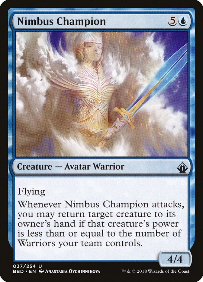 Nimbus Champion [Battlebond] [Foil]