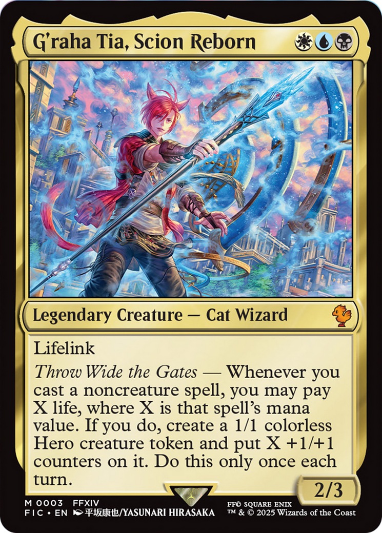 G'raha Tia, Scion Reborn [FINAL FANTASY Commander] [Foil]