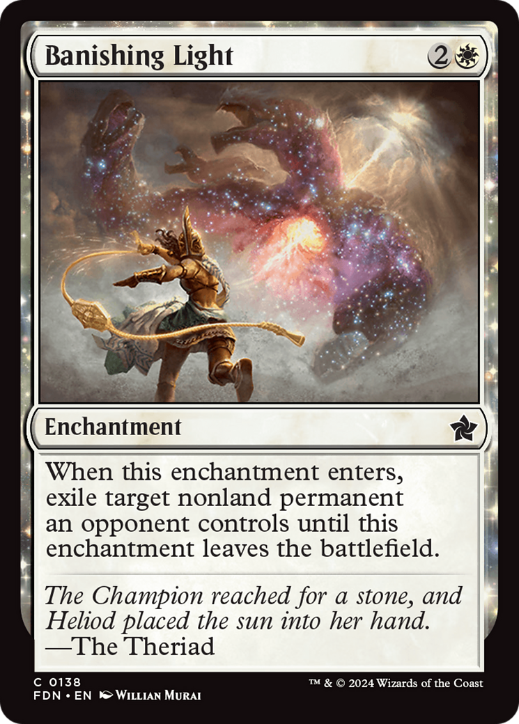 Banishing Light [Foundations] [Foil]