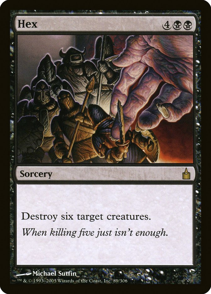 Hex [Ravnica: City of Guilds] [Foil]