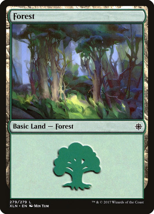 Forest (279) [Ixalan] [Foil]