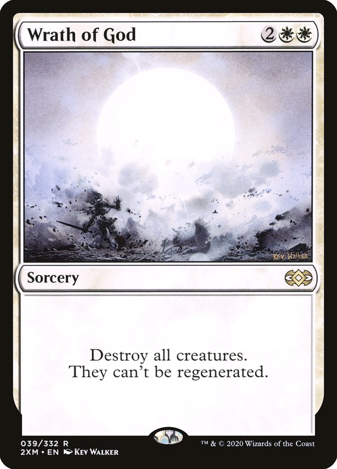 Wrath of God (039/332) [Double Masters] [Foil]