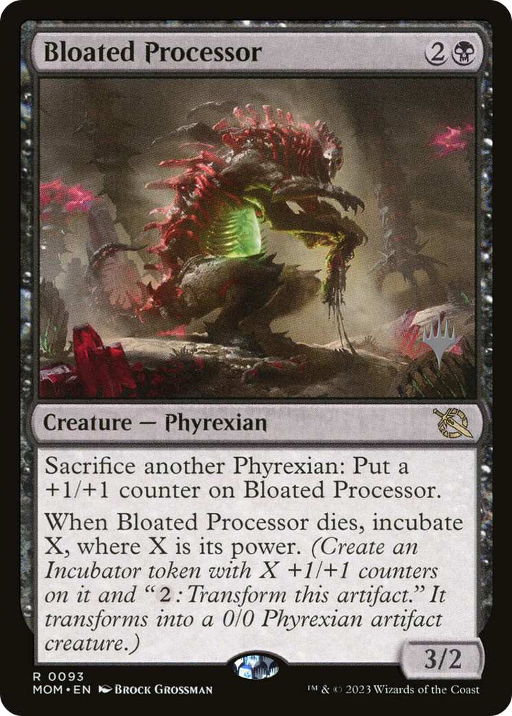 Bloated Processor (Promo Pack) [March of the Machine Promos] [Foil]