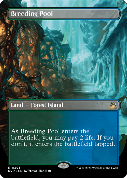 Breeding Pool (Borderless) [Ravnica Remastered] [Foil]