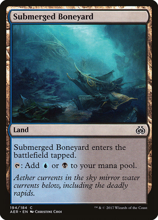 Submerged Boneyard [Aether Revolt] [Foil]