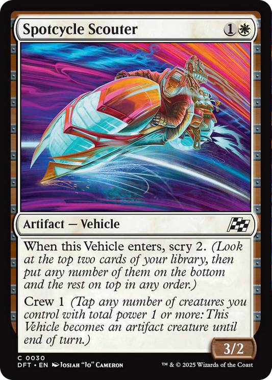 Spotcycle Scouter [Aetherdrift] [Foil]