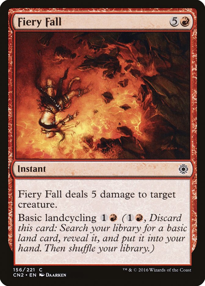 Fiery Fall [Conspiracy: Take the Crown] [Foil]