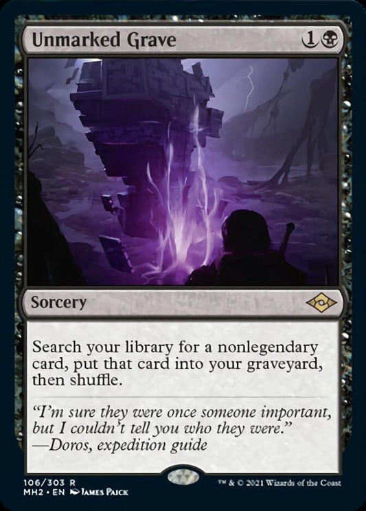 Unmarked Grave [Modern Horizons 2] [Foil]