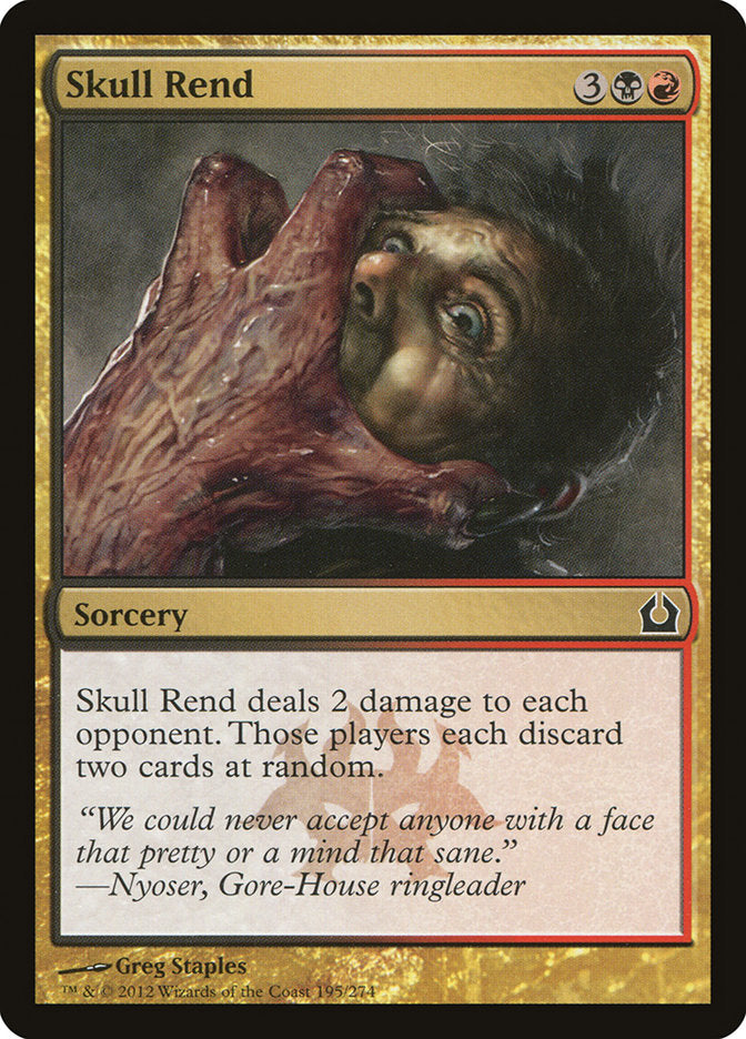 Skull Rend [Return to Ravnica] [Foil]