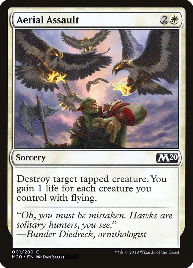 Aerial Assault [Core Set 2020] [Foil]
